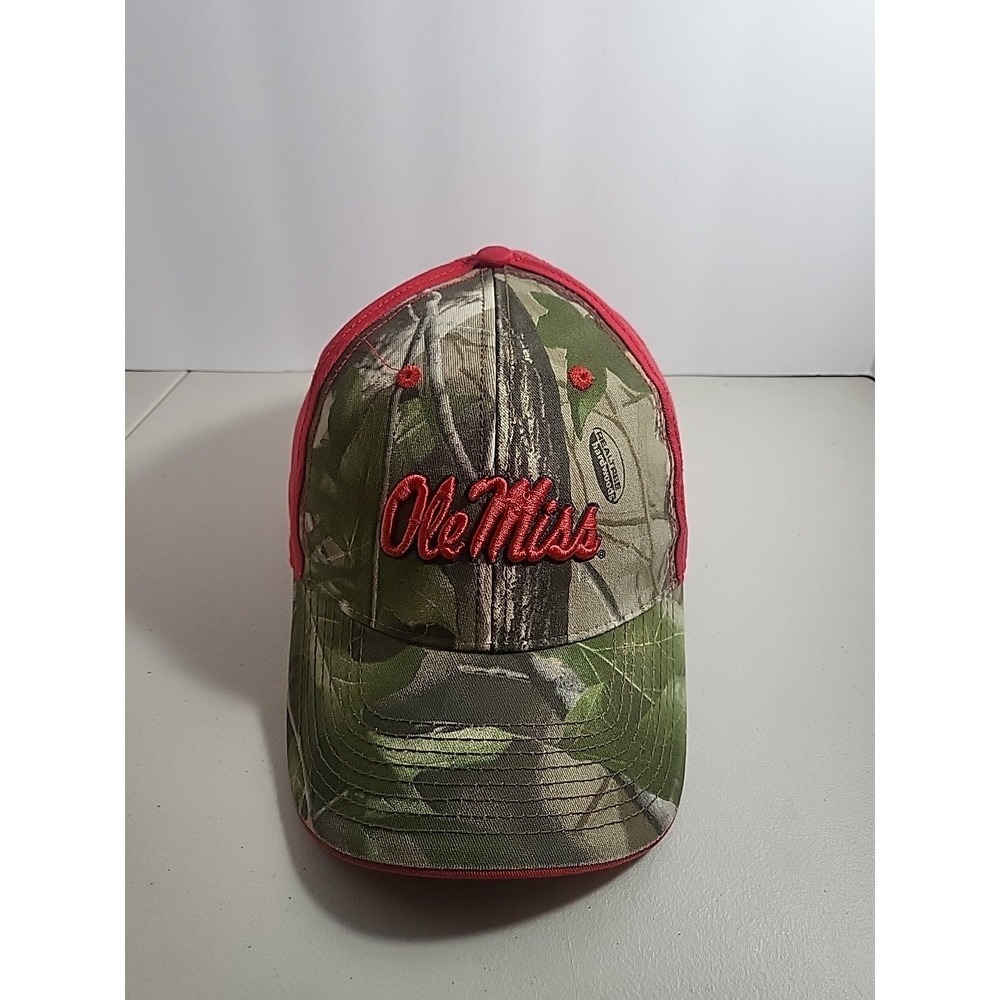 University of Mississippi Ole MIss Rebels Camo Joe T's New Adjustable Hat/Cap